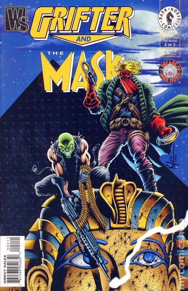 Grifter e la Maschera #2 FN 1996 Immagine Stock