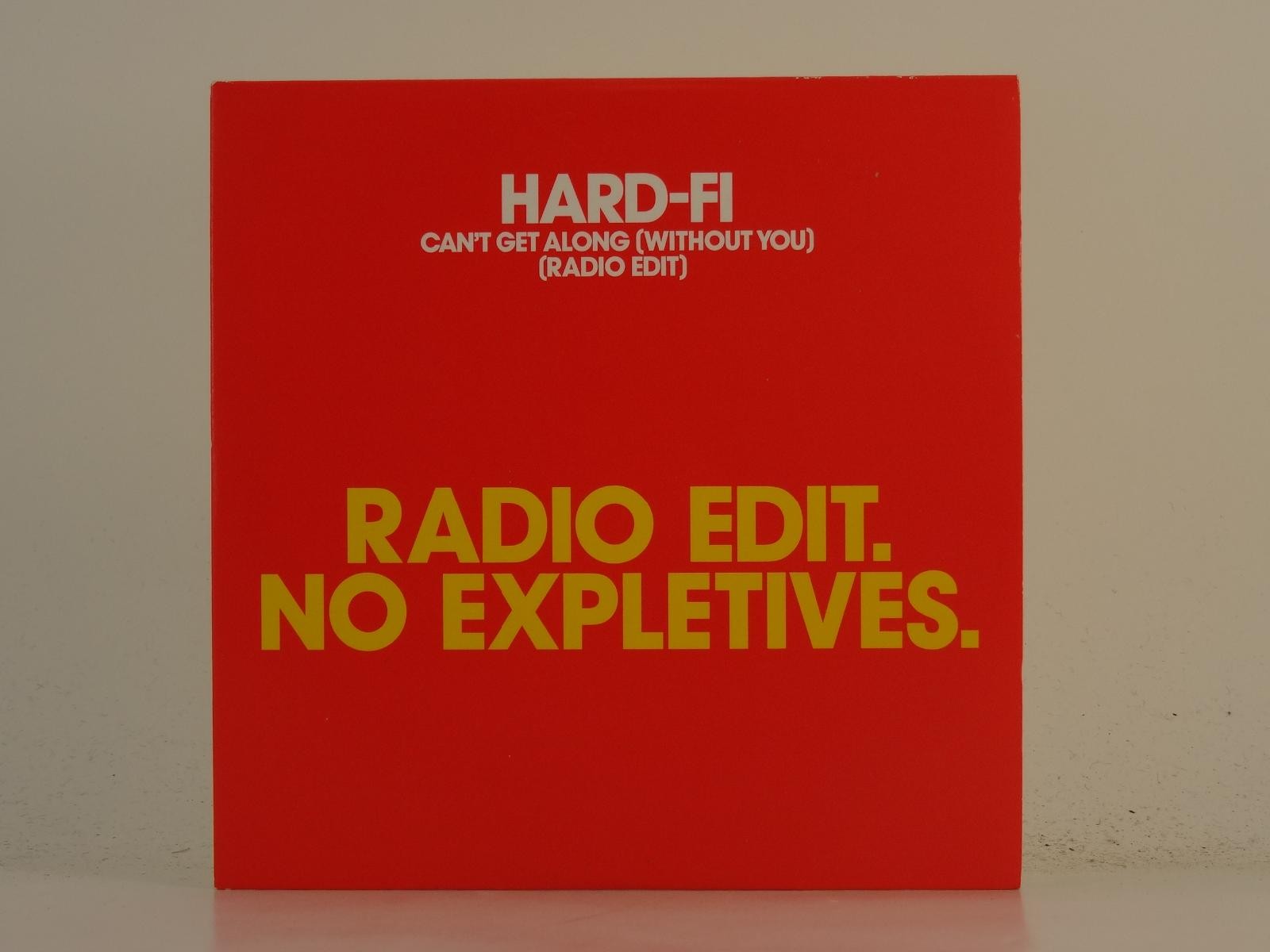 HARD-FI CAN'T GET ALONG (WITHOUT YOU) (H1) 1 Track Promo CD Single plus Card Sle