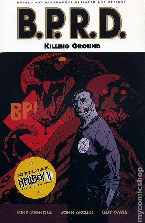 B.P.R.D. TPB #8-1ST FN 2008 Immagine Stock