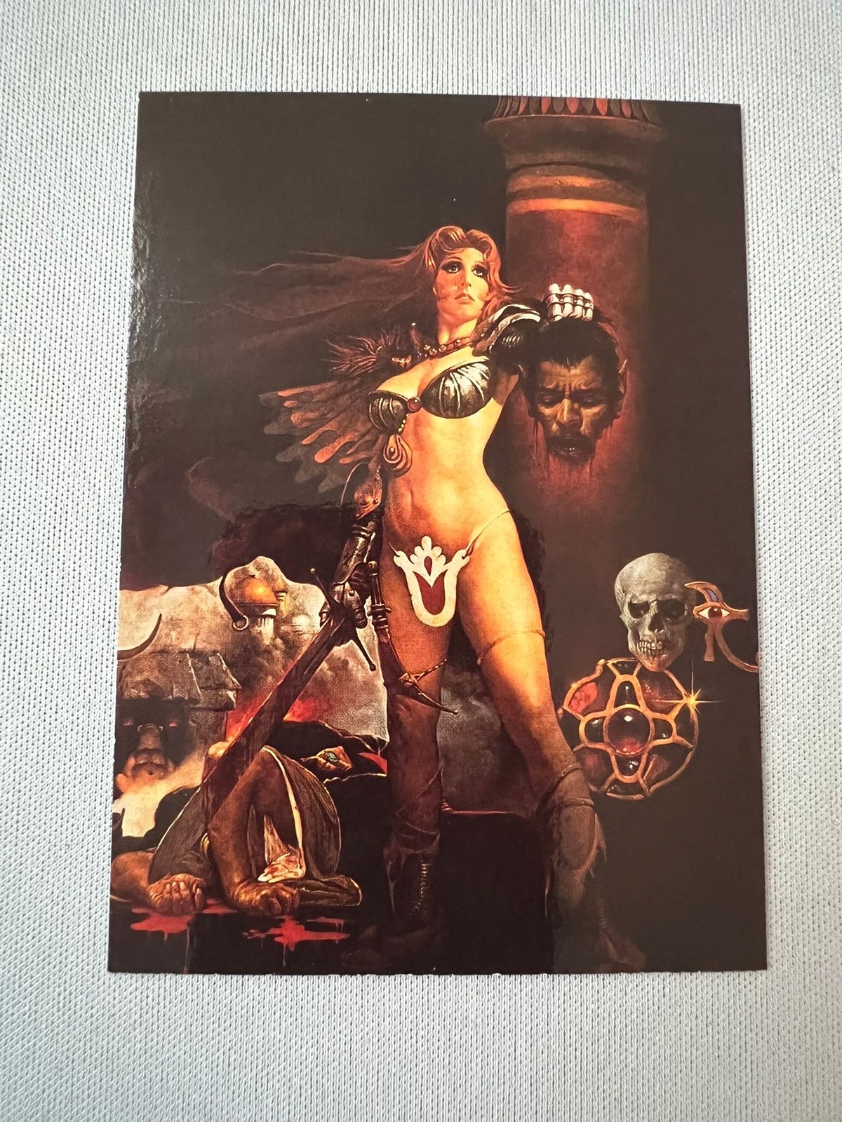 Sanjulian The Demons Demons Death #23 1994 The Sanjulian Collection Art Card FPG Cards