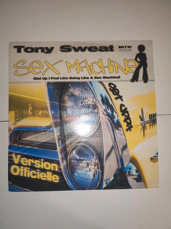 Tony Sweat "Sex machine" Disque vinyle 12"