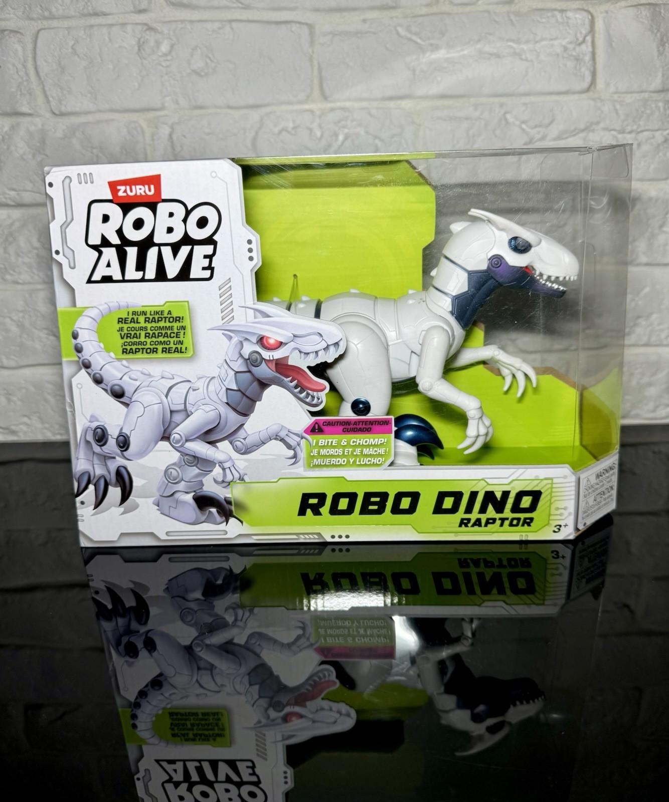 ZURU Robo Alive Robo Dino Raptor - Action Figure Robot Dinosauro 3+