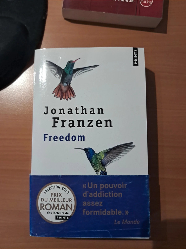 Livre Jonathan Franzen Freedom