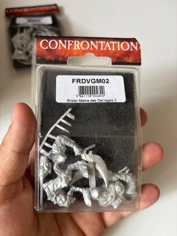 Confrontation - Maître des carnages - Sous blister scellé