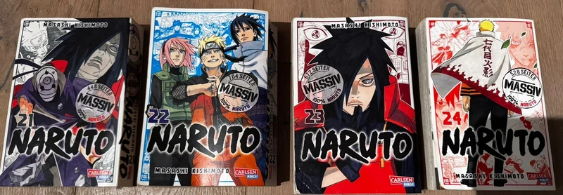 Naruto .Letzen 4 Bänder