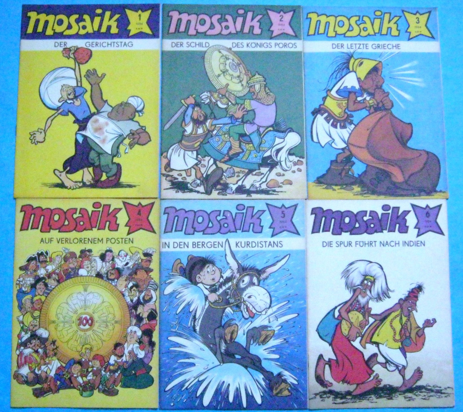 Mosaico Abrafaxe 1984 / completo!