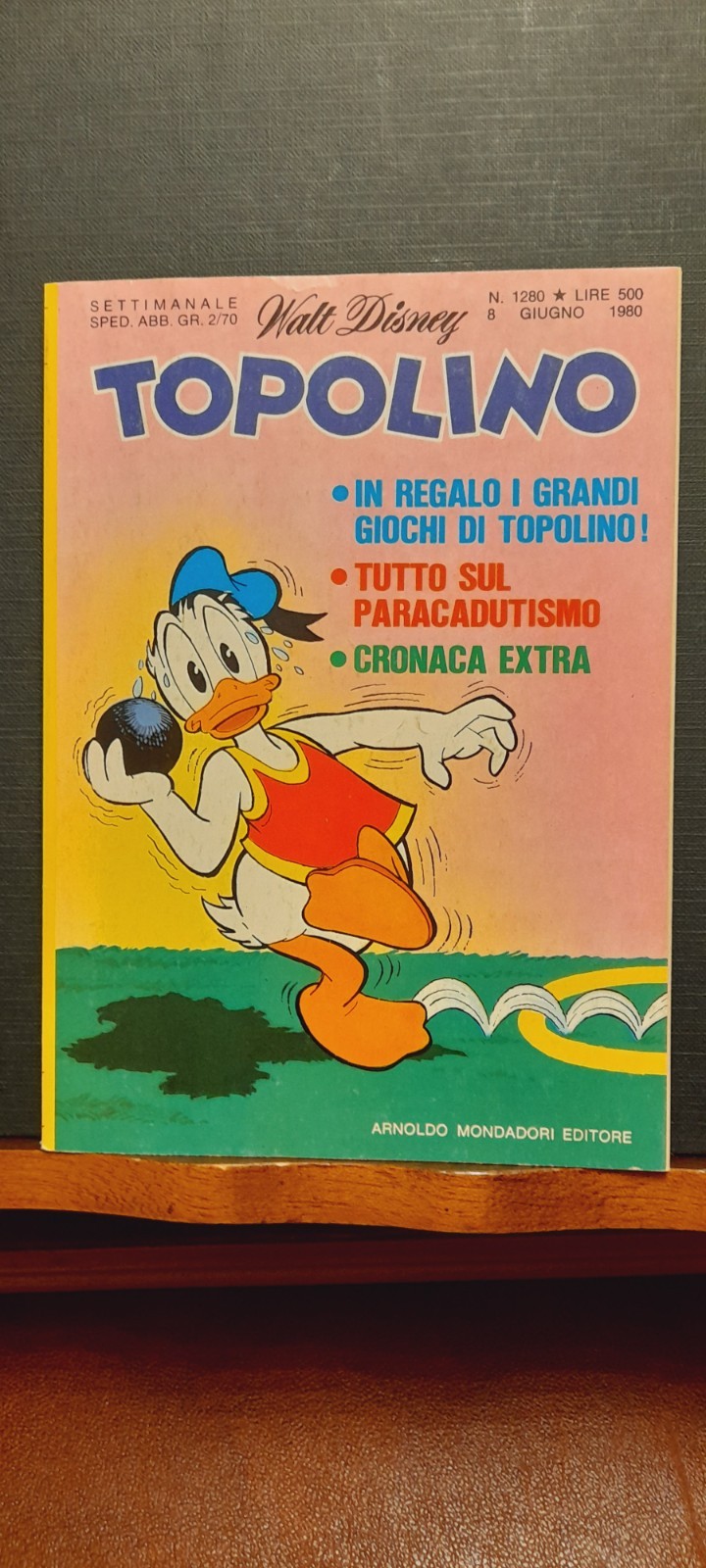 TOPOLINO LIBRETTO 1280 dell'8-6-1980 - OTTIMO