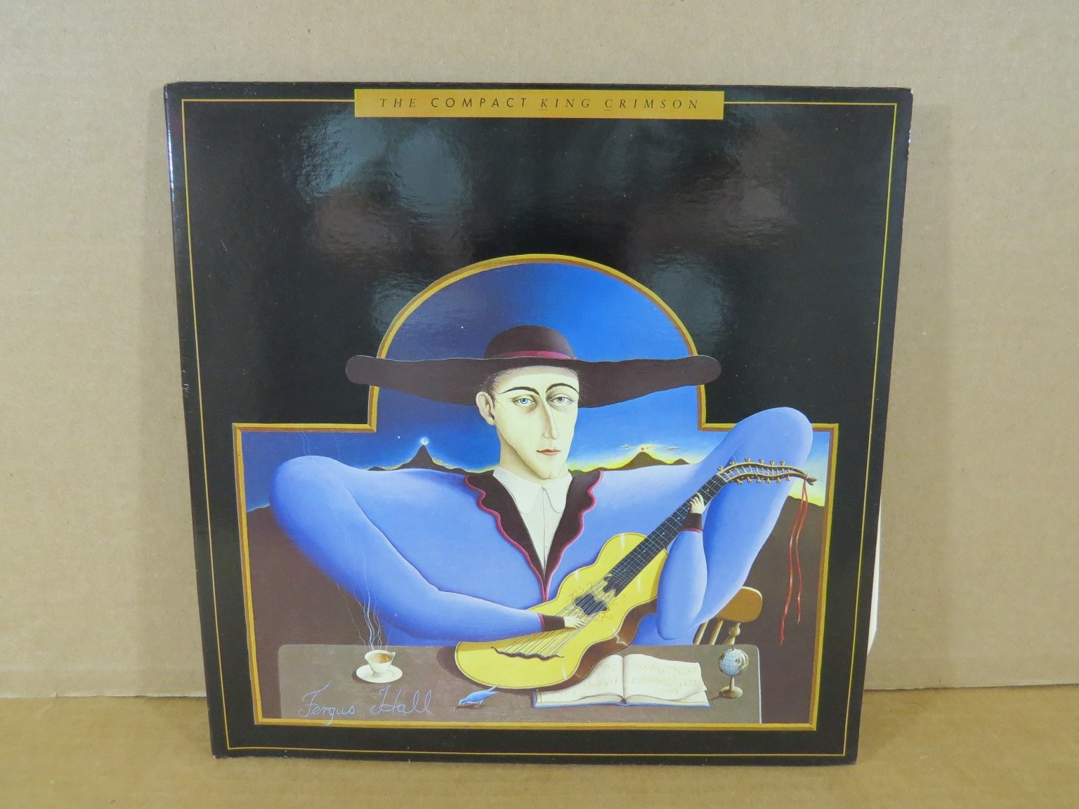 King Crimson - The Compact King Crimson LP Record 1986 EG Progressive Rock 33 EX
