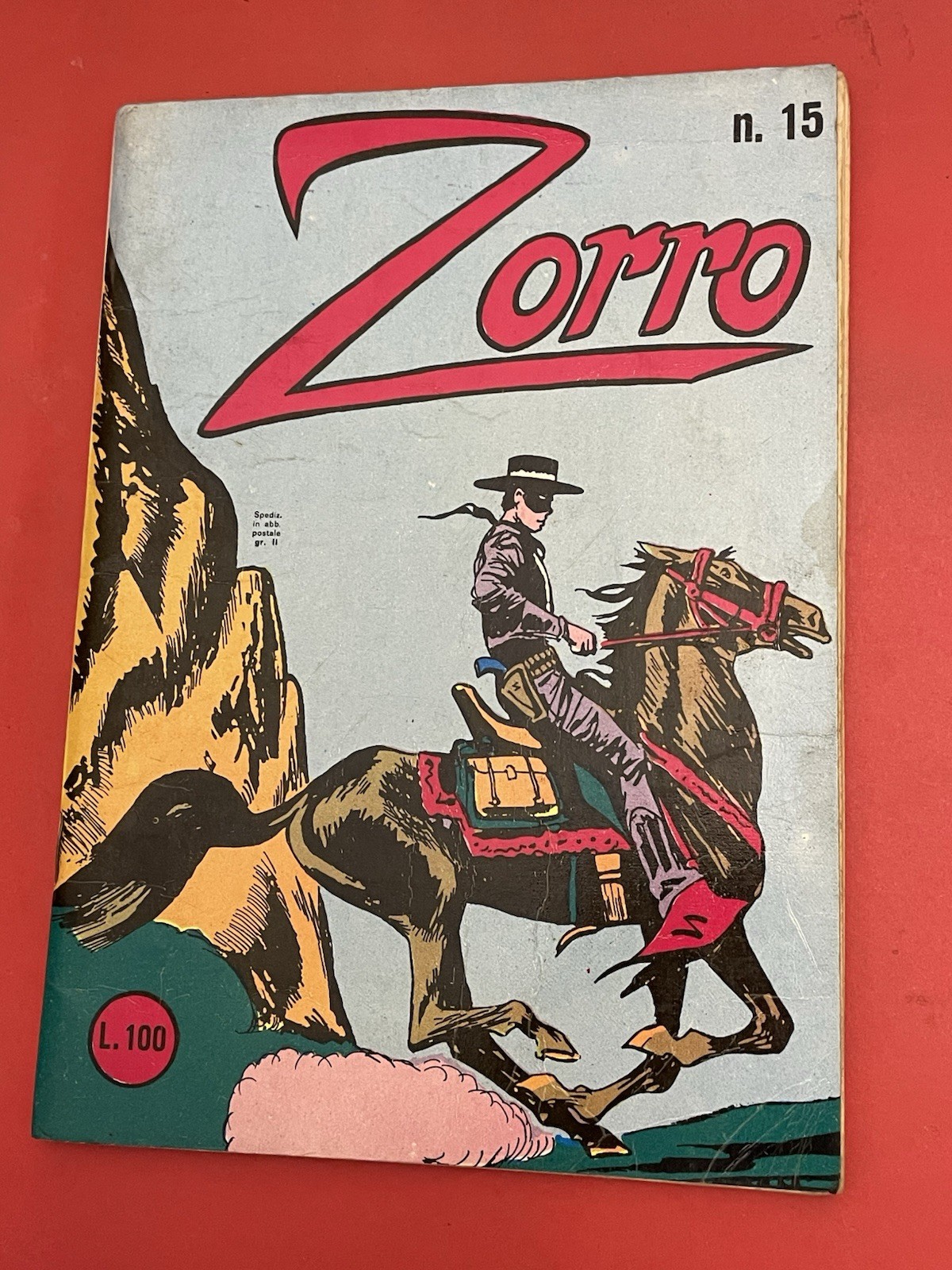 La Frusta di Zorro 1968 n.15 originale quasi ottimo