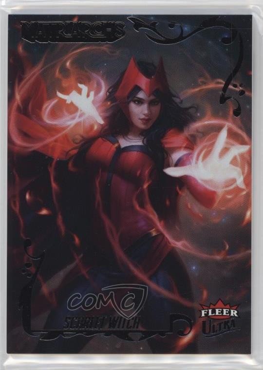 2024 Fleer Ultra Matriarchs of Marvel Black Foil 171/194 Scarlet Witch #60 rw6