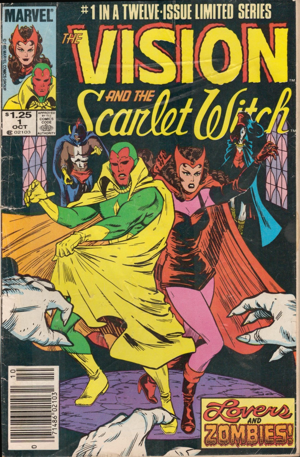 54766: MARVEL LA VISIONE E LA STREGA SCARLATTA #1 Grado G