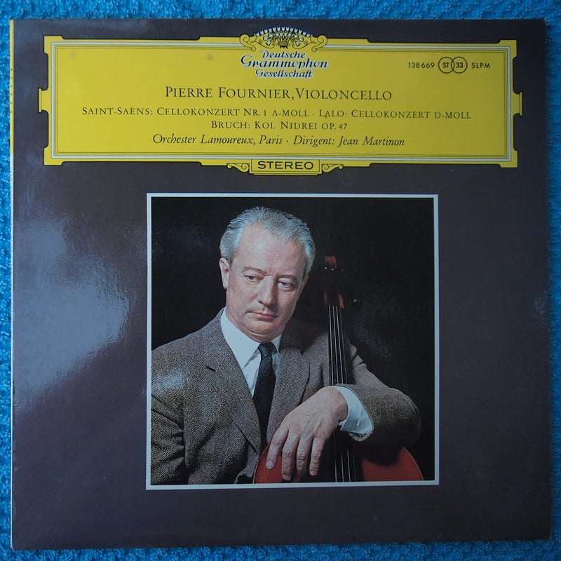 Pierre Fournier, violoncello / Saint Saens, Lalo, Bruch