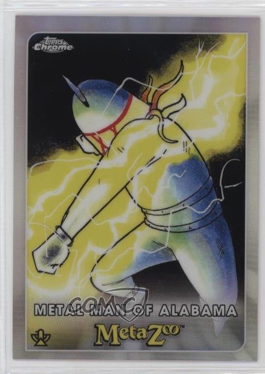 2022 Topps Chrome MetaZoo Rifrattore Metal Man of Alabama #113 11if