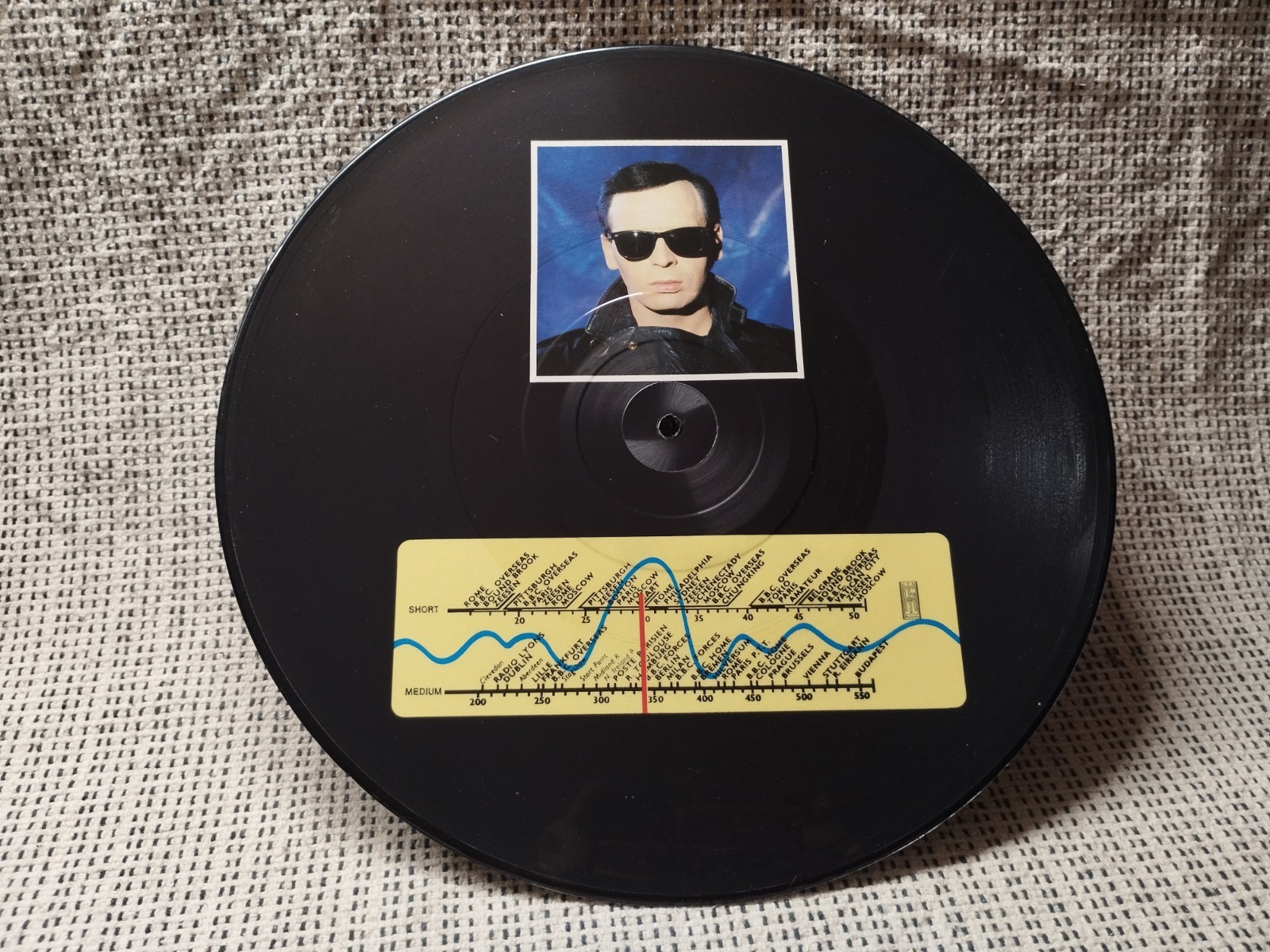 Gary Numan  12" Picture Disc, Radio Heart  LTD UK  1987 EX 