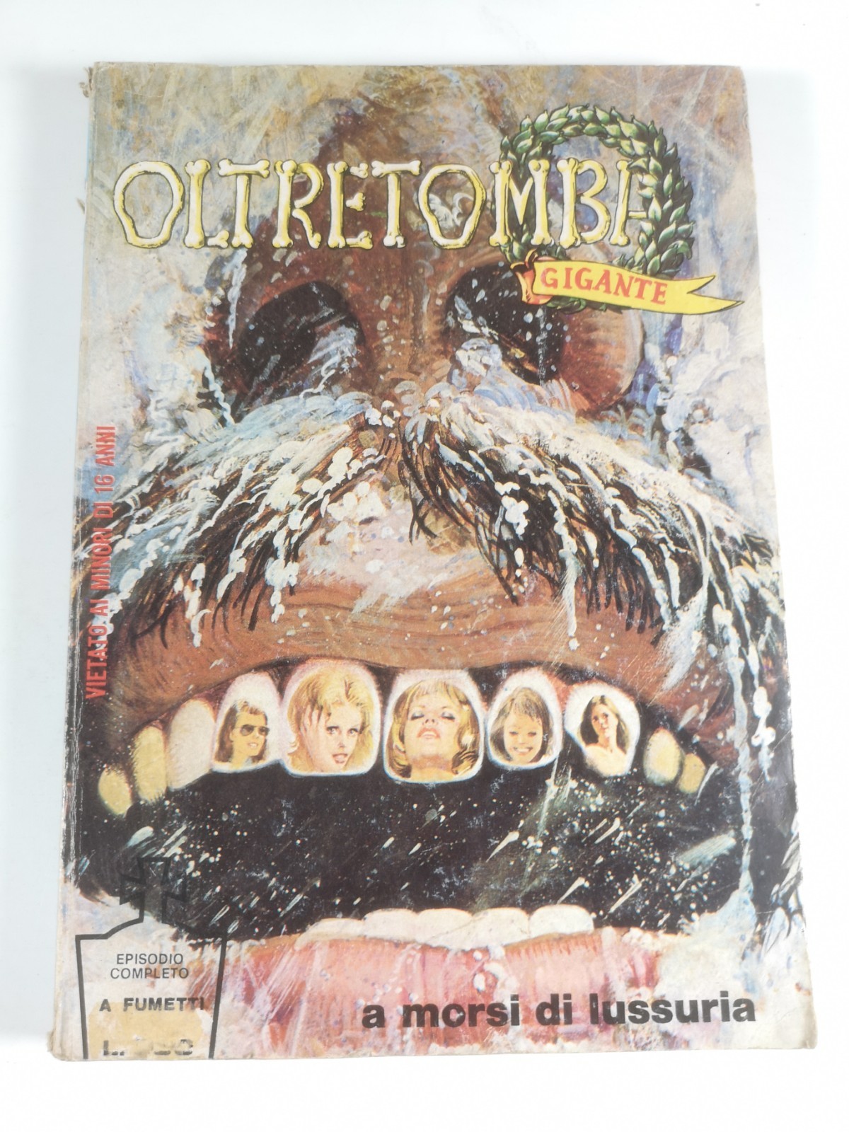 Oltretomba gigante n.68 "a morsi di lussuria" ed.Ep 1979