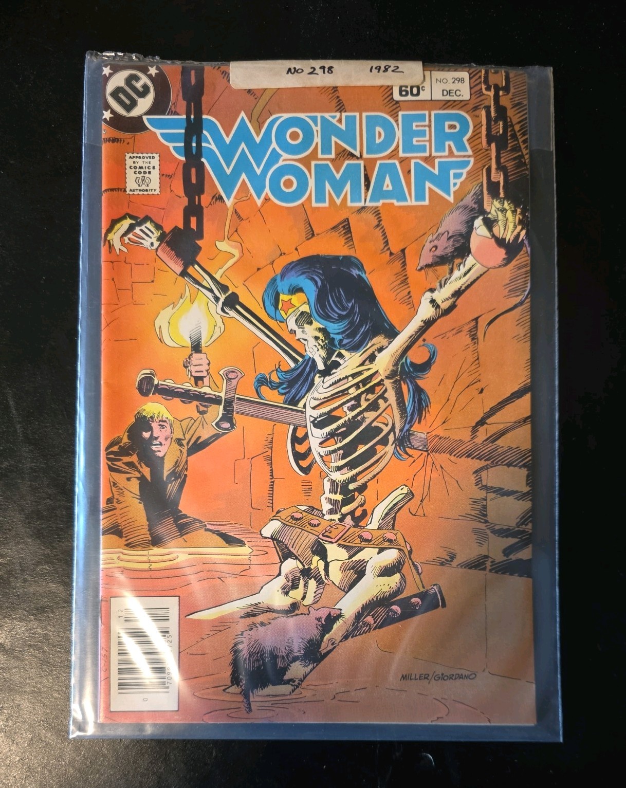 DC Comics Wonder Woman #298 1982 Bronze Age Newsstand Variant Roy Thomas NM 9.0