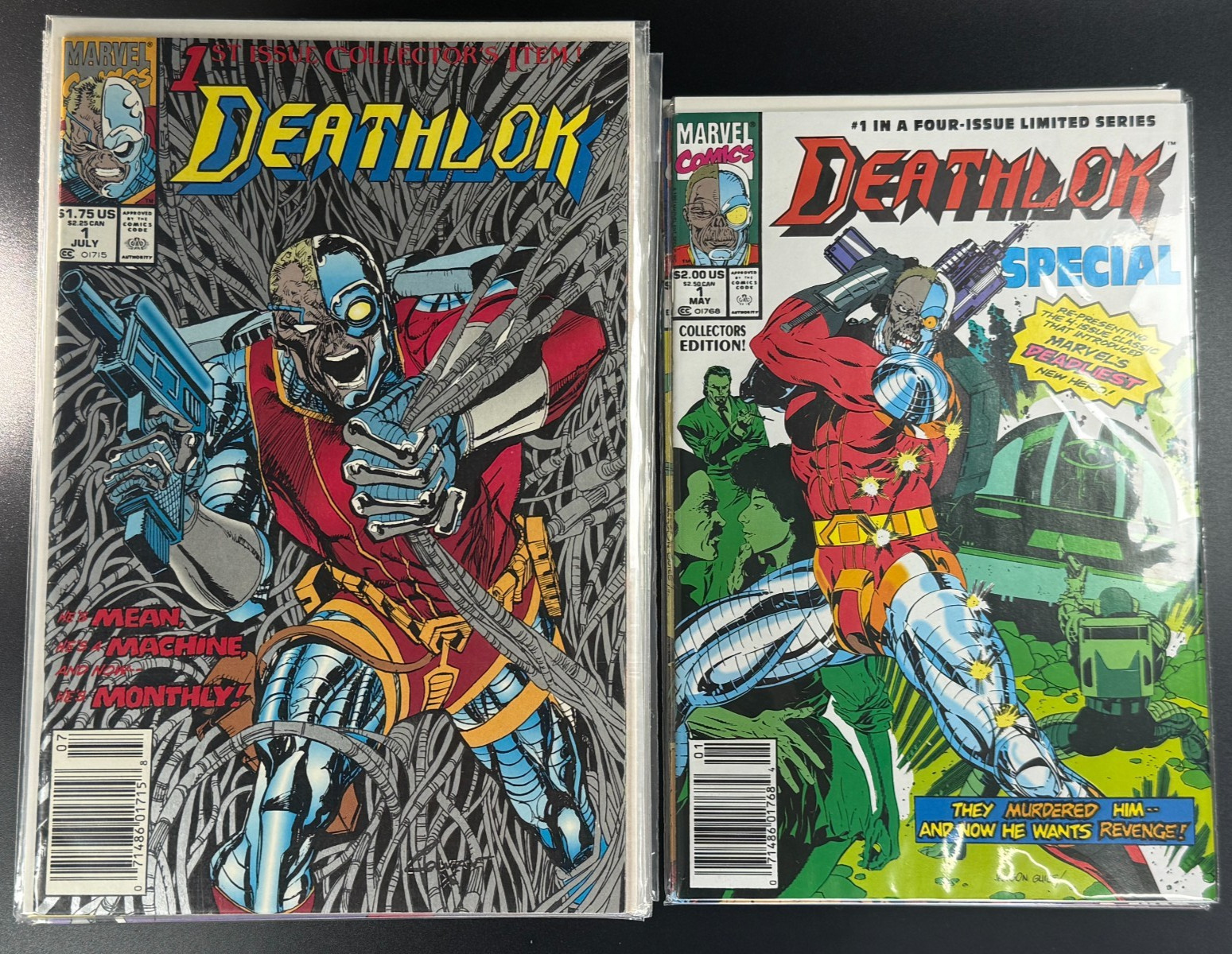 Deathlok #1-25 & 27-30 1991 & Deathlok Special #1-4 serie limitata 1991 ~ 33 Bks