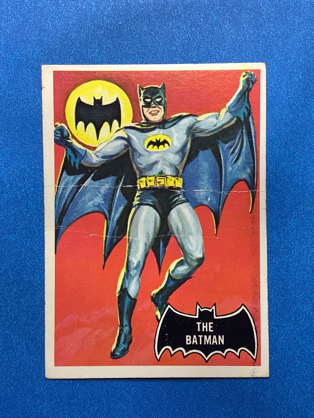 1966 Topps Batman #1 The Batman Rookie RC - Pipistrello nero