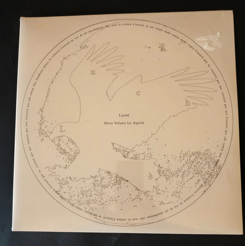Luchè Dove vinile 33 giri Volano Le Aquile