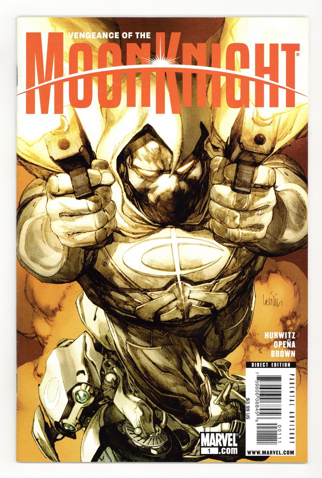 Vengeance of Moon Knight 1A Yu FN+ 6.5 2009