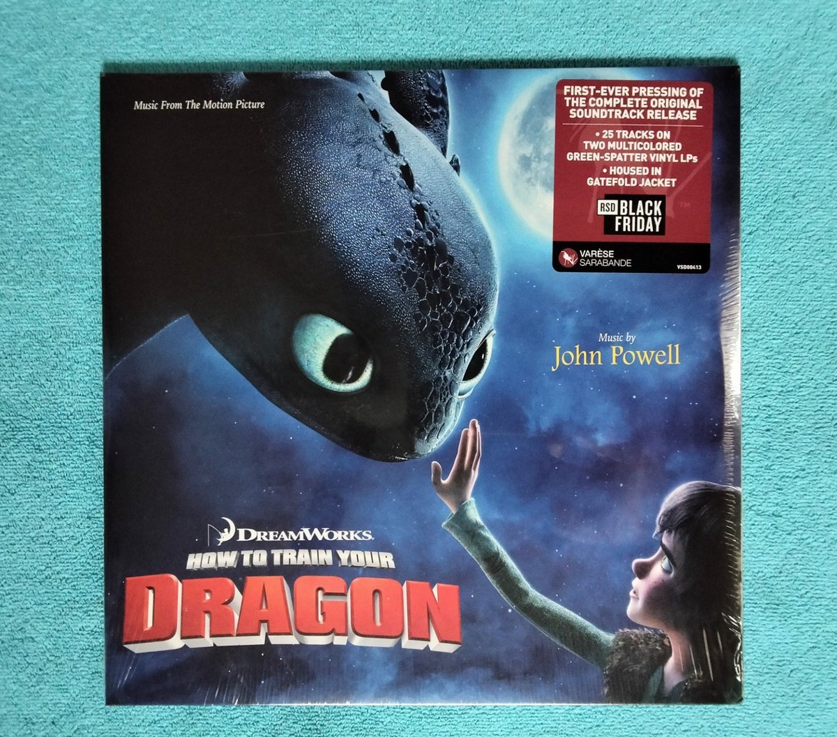HOW TO TRAIN YOUR DRAGON Soundtrack Ost Vinyl Record Store Day 2010 POWELL Mint
