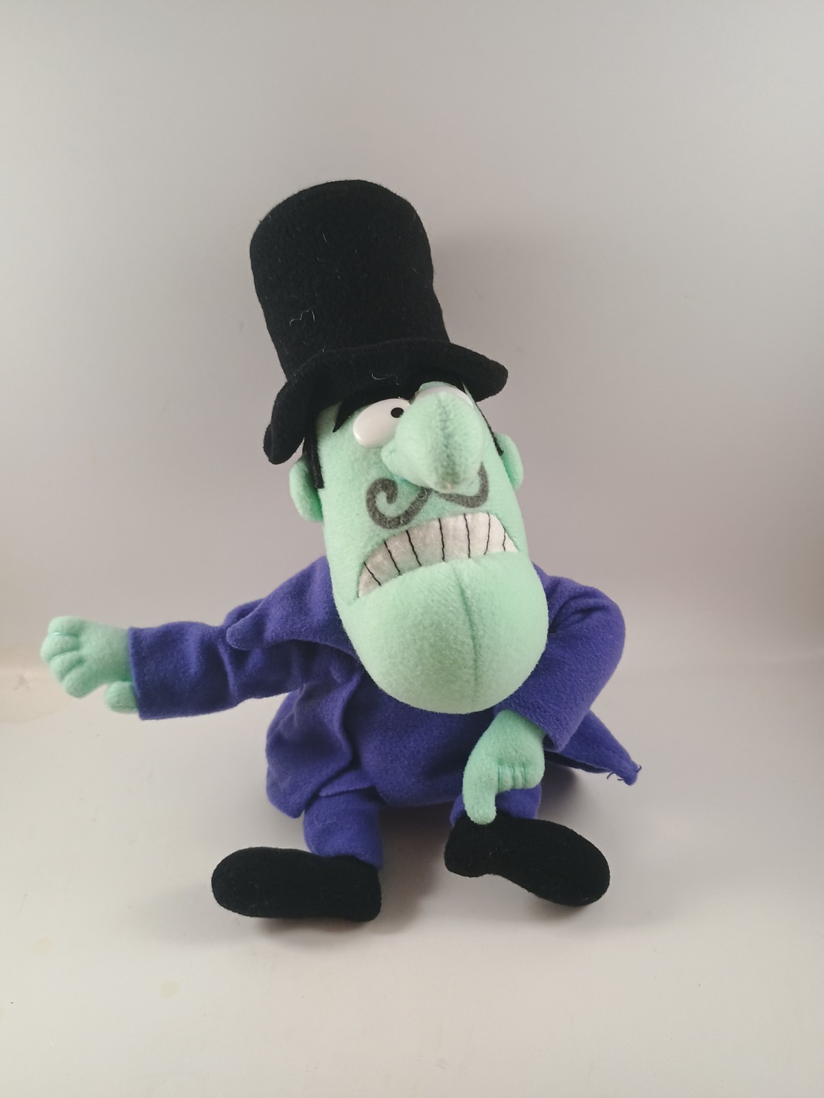  CVS 2000 Rocky and Bullwinkle Villian Snidely Whiplash Plush with Tags 
