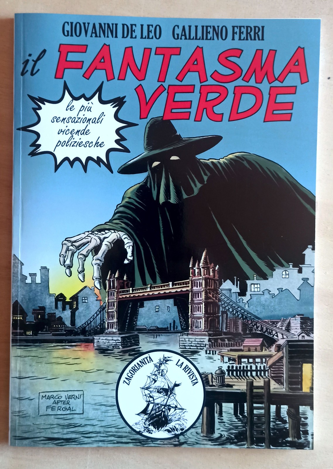 Gallieno Ferri, Giovanni De Leo - "Il Fantasma Verde" Grande formato