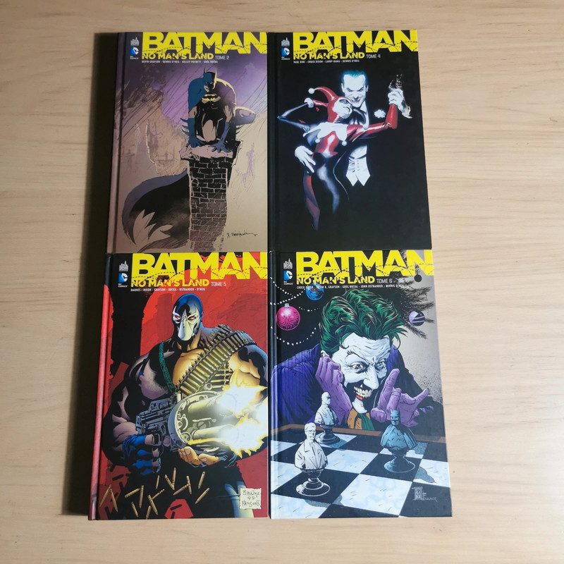 Batman No Man's Land tomes 2, 4, 5 et 6 Urban Comics