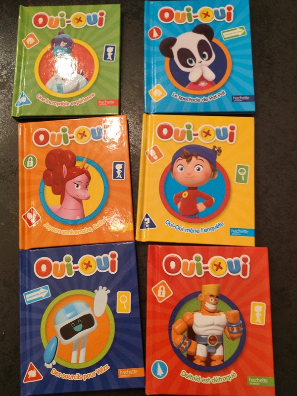 Lot de livres Oui oui