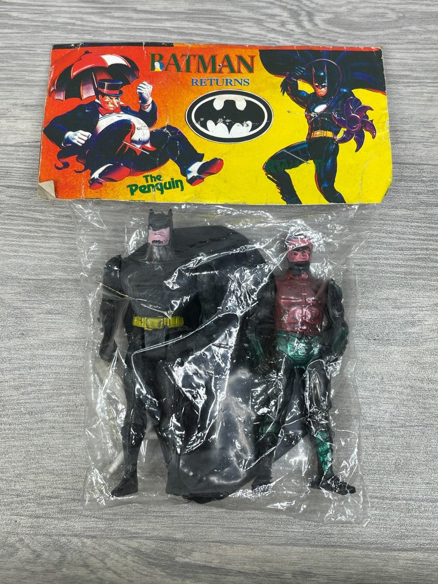Batman Returns KO Knock Off / Bootleg figure anni 90 vintage, Kenner, Mego