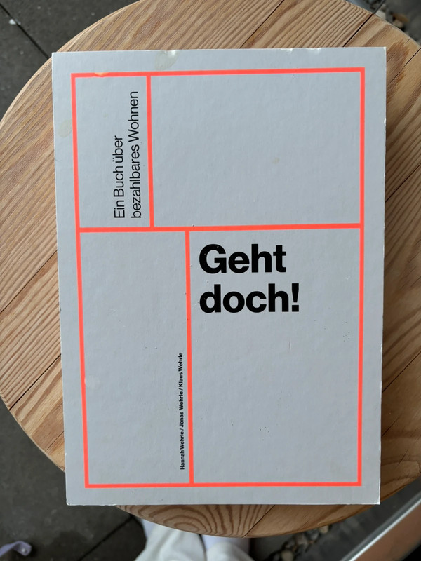 Geht doch! Ein Buch über bezahlbares Wohnen