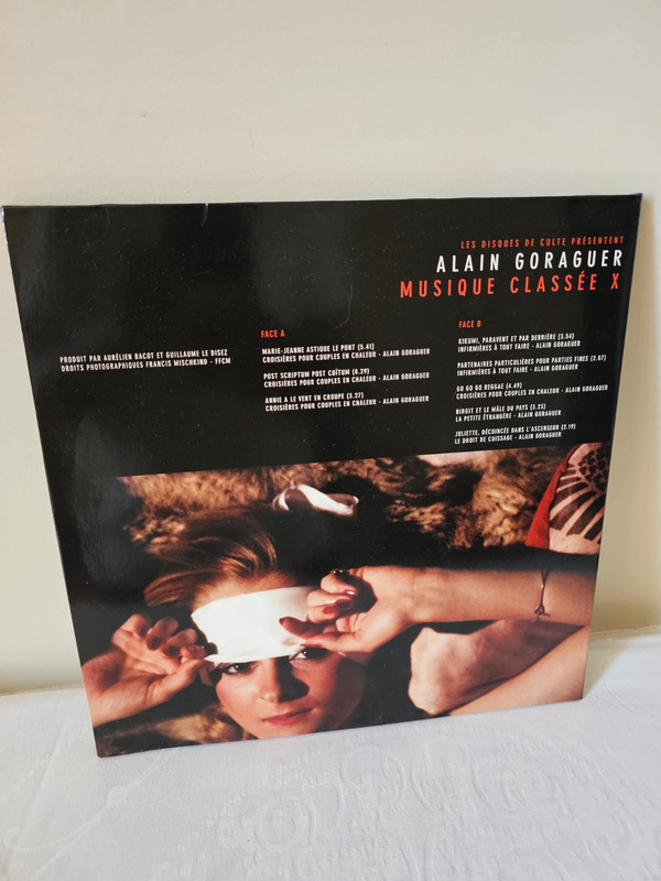 Rare/Collector - Vinyle Musique classée X - Alain Gorager Soundtrack