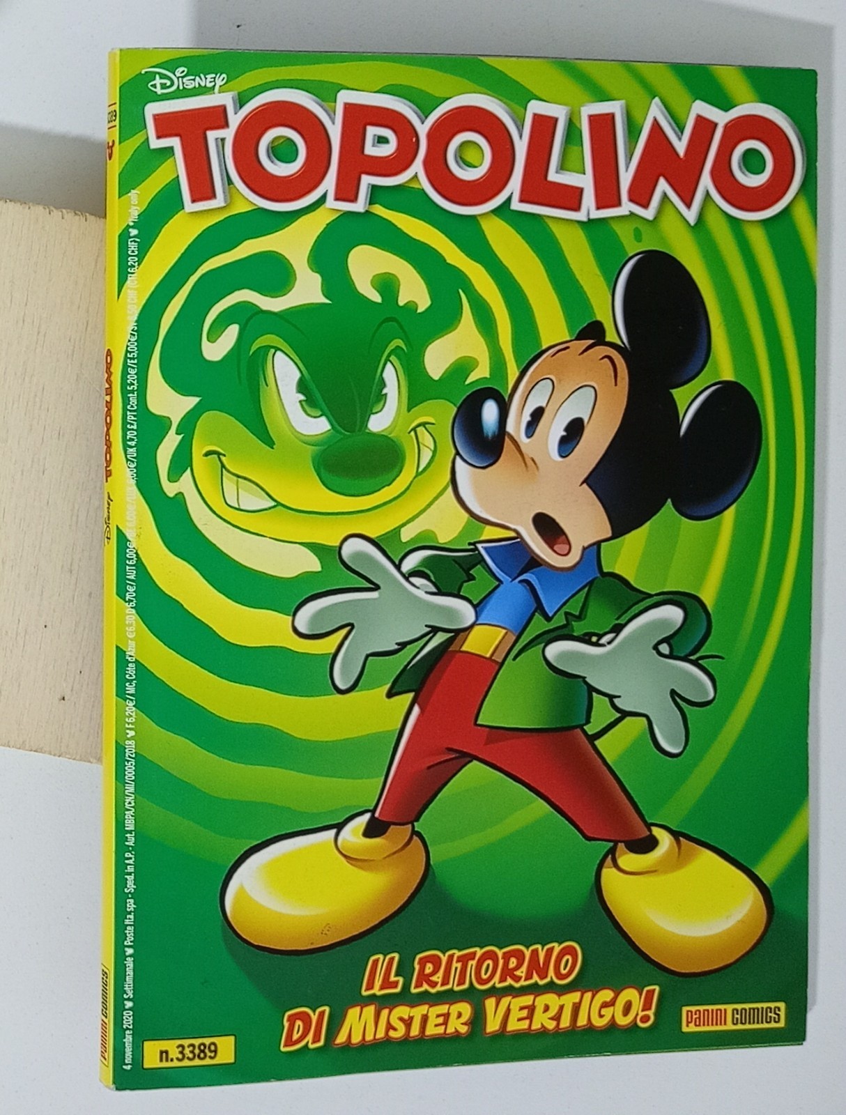 I157928 TOPOLINO Libretto n. 3389 - Panini 2020