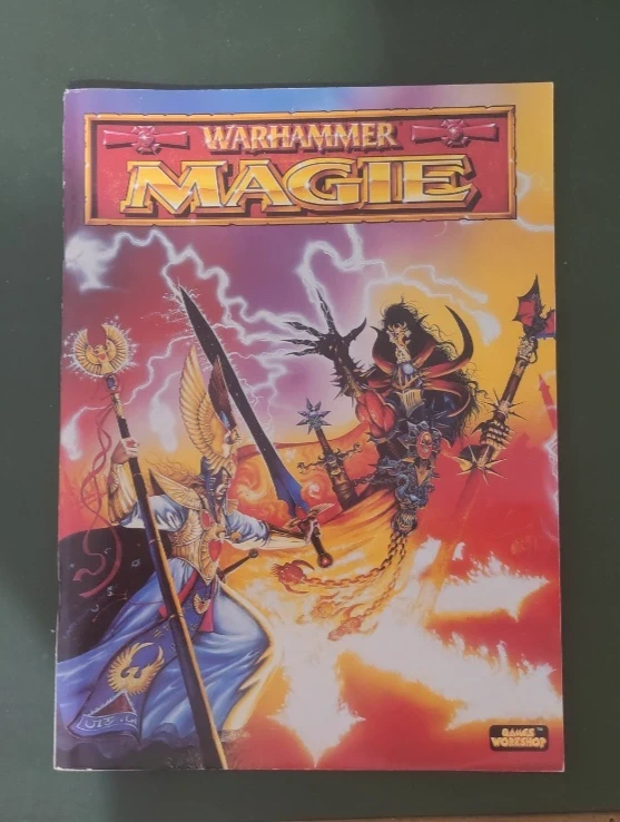 Warhammer Fantasy Battle Warhammer Magic 1996 5th Edition book German deutsch