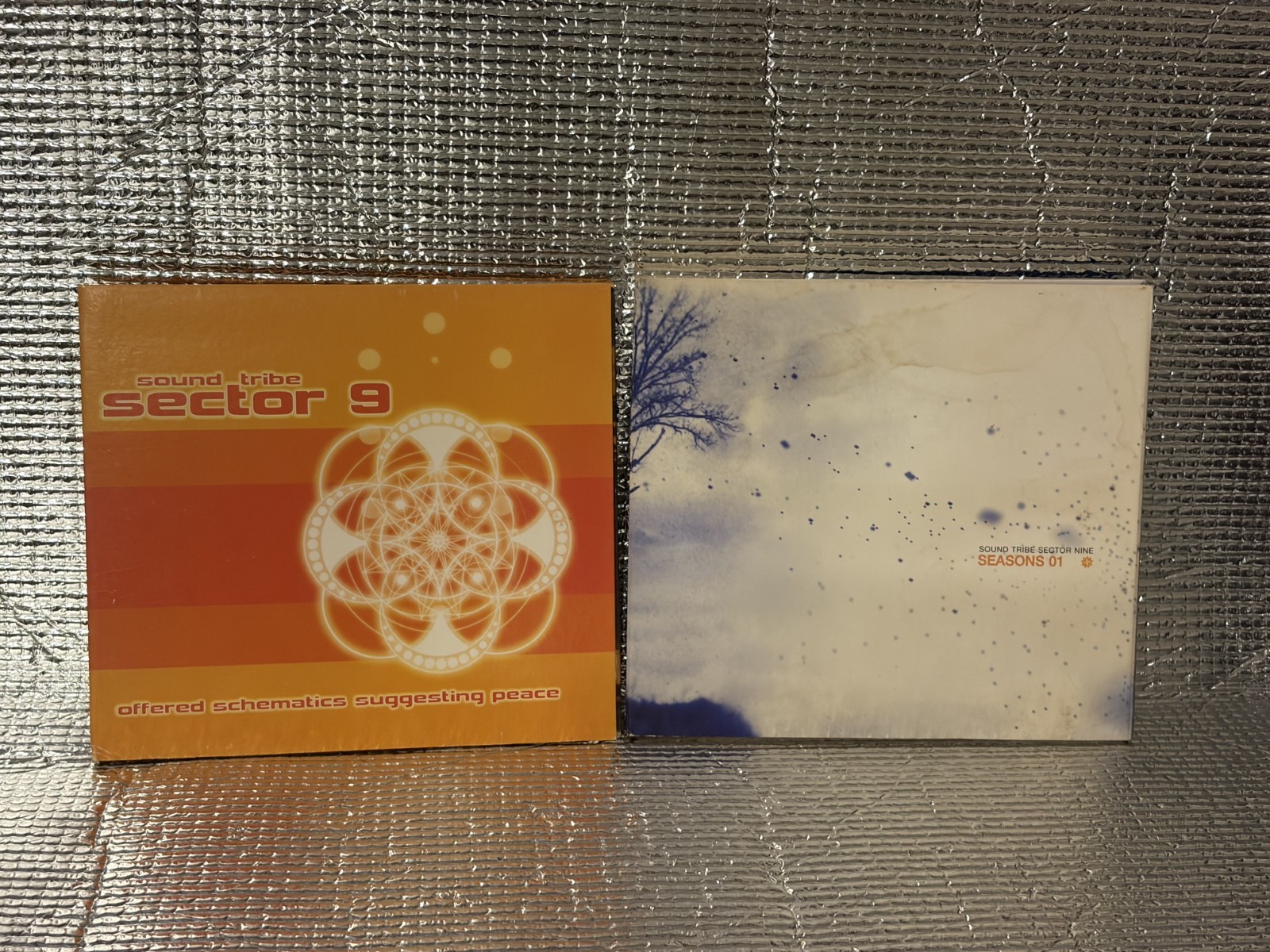 Vintage Music CD - Sound Tribe Sector Nine - Offered Schematics Suggesting Peace