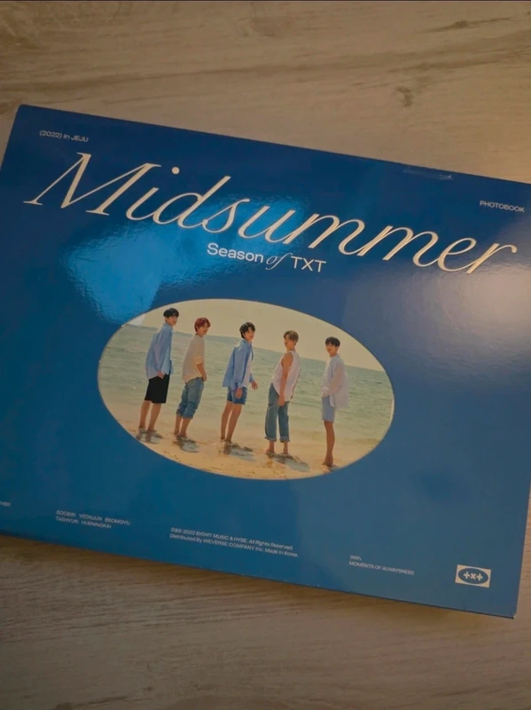 Kpop TXT Midsummer Photobook