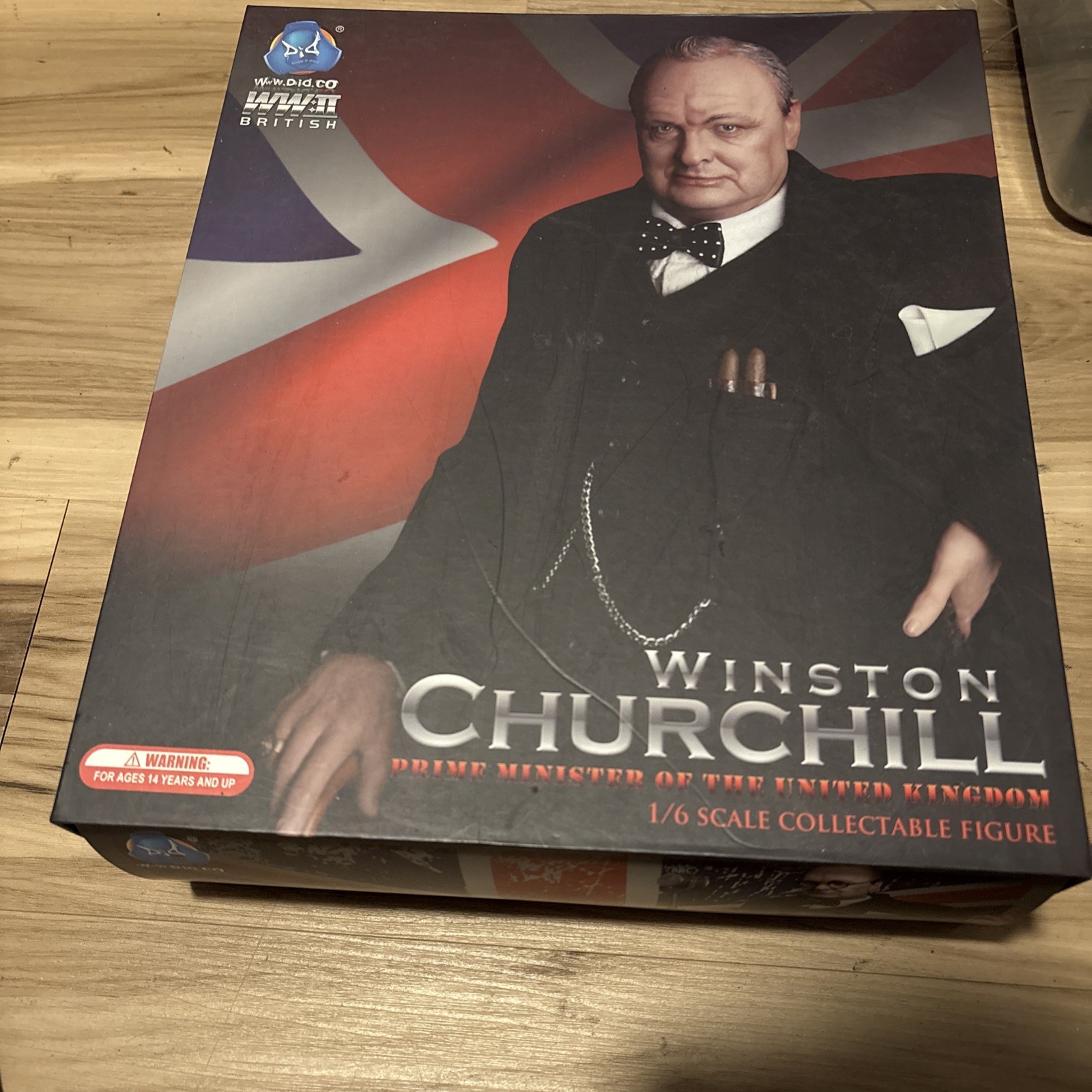 Modellino DID scala 1/6 Winston Churchill seconda guerra mondiale primo ministro britannico K80090