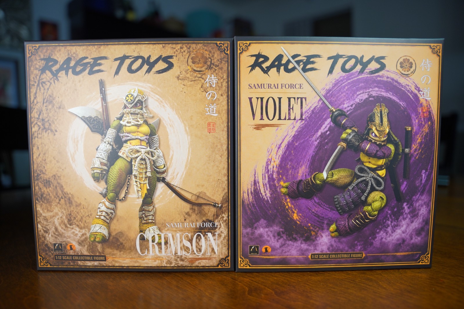Set action figure Rage Toys 1/12 The Sister Turtles Violet & Crimson