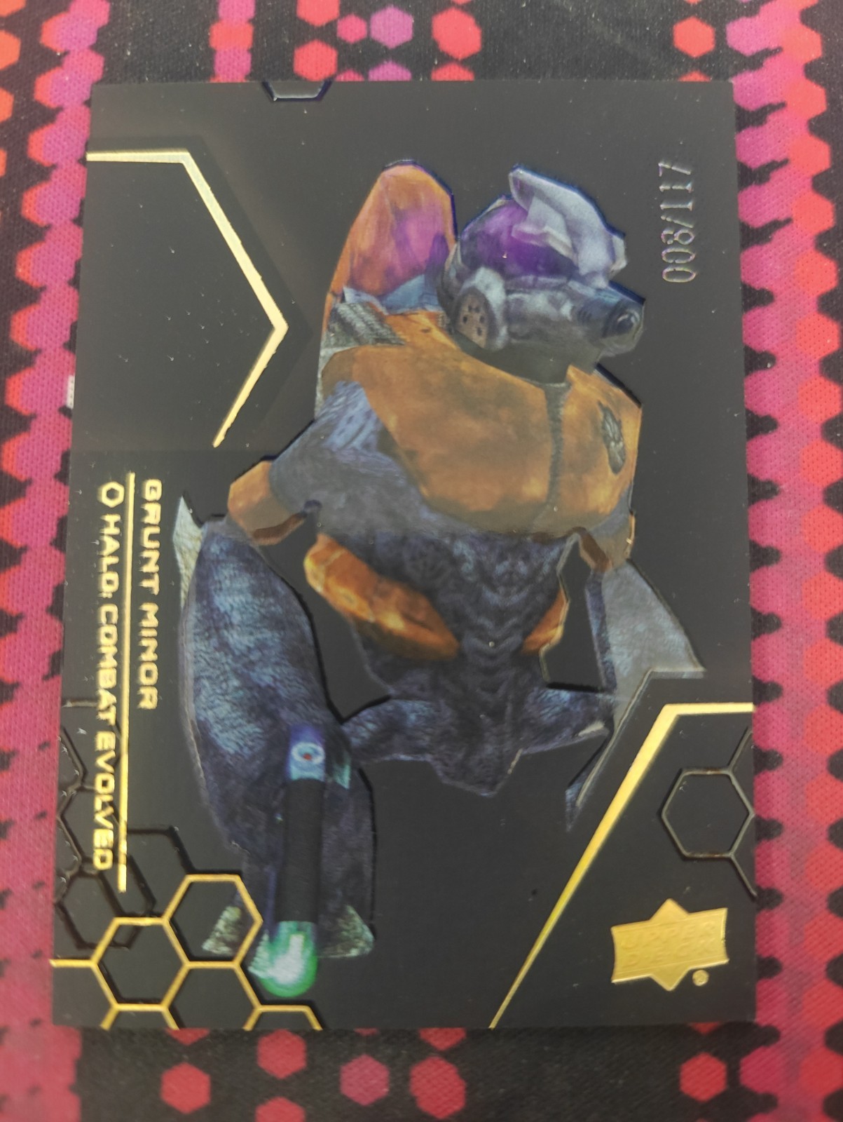 Upper Deck Halo Legacy Collection Gold Augmented Grunt Minor #6 8/117