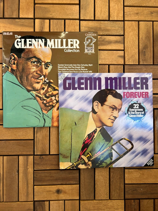 2x Glenn Miller Doppel Vinyl Schallplatten