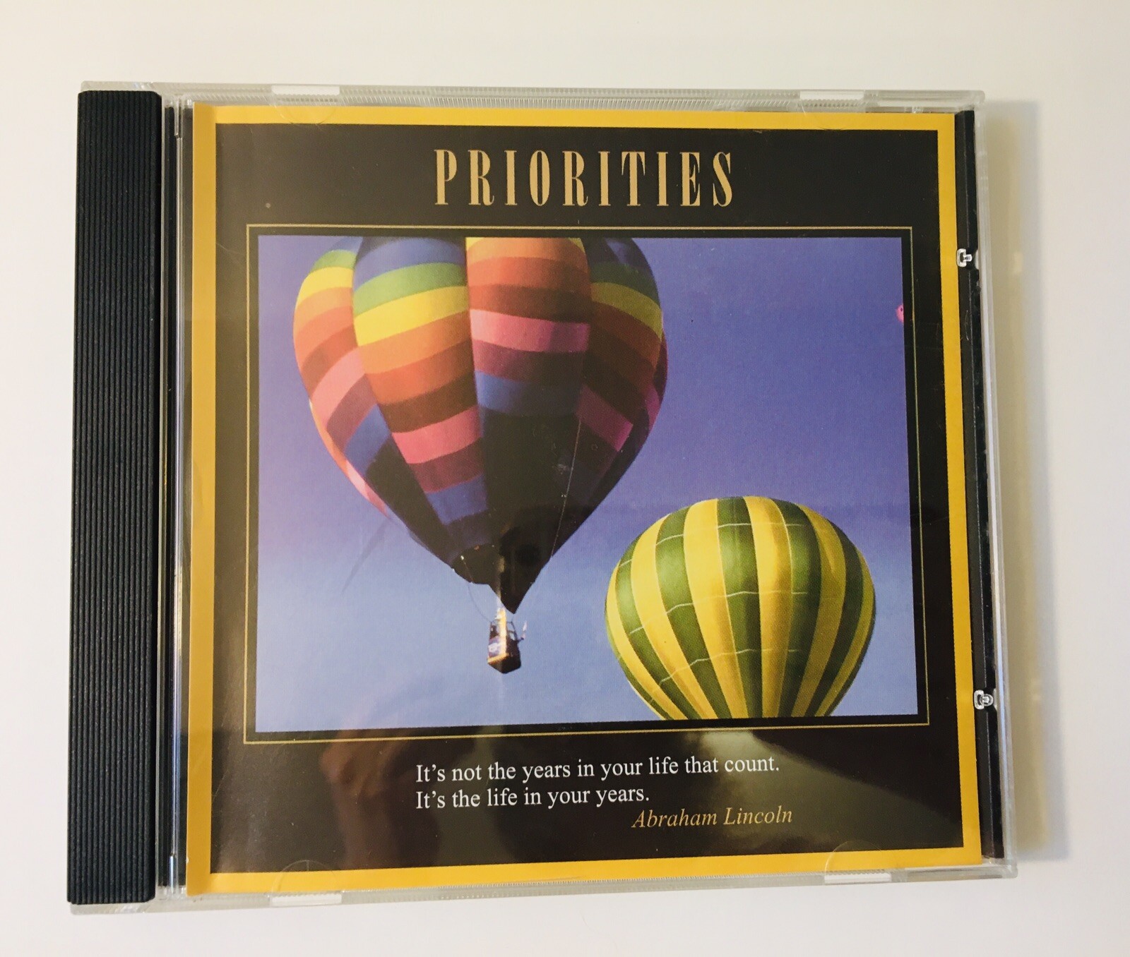 PRIORITIES - MOTIVATIONAL MUSIC TO PROMOTE AND INSPIRE YOUR SUCCESS (CD 1999)