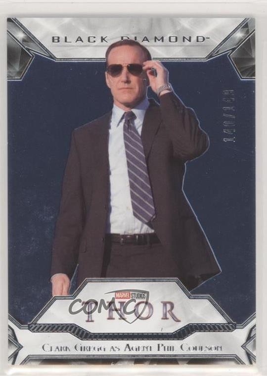 2021 Marvel Black Diamond Thor 140/149 Clark Gregg as Agent Phil Coulson #9 1jb0