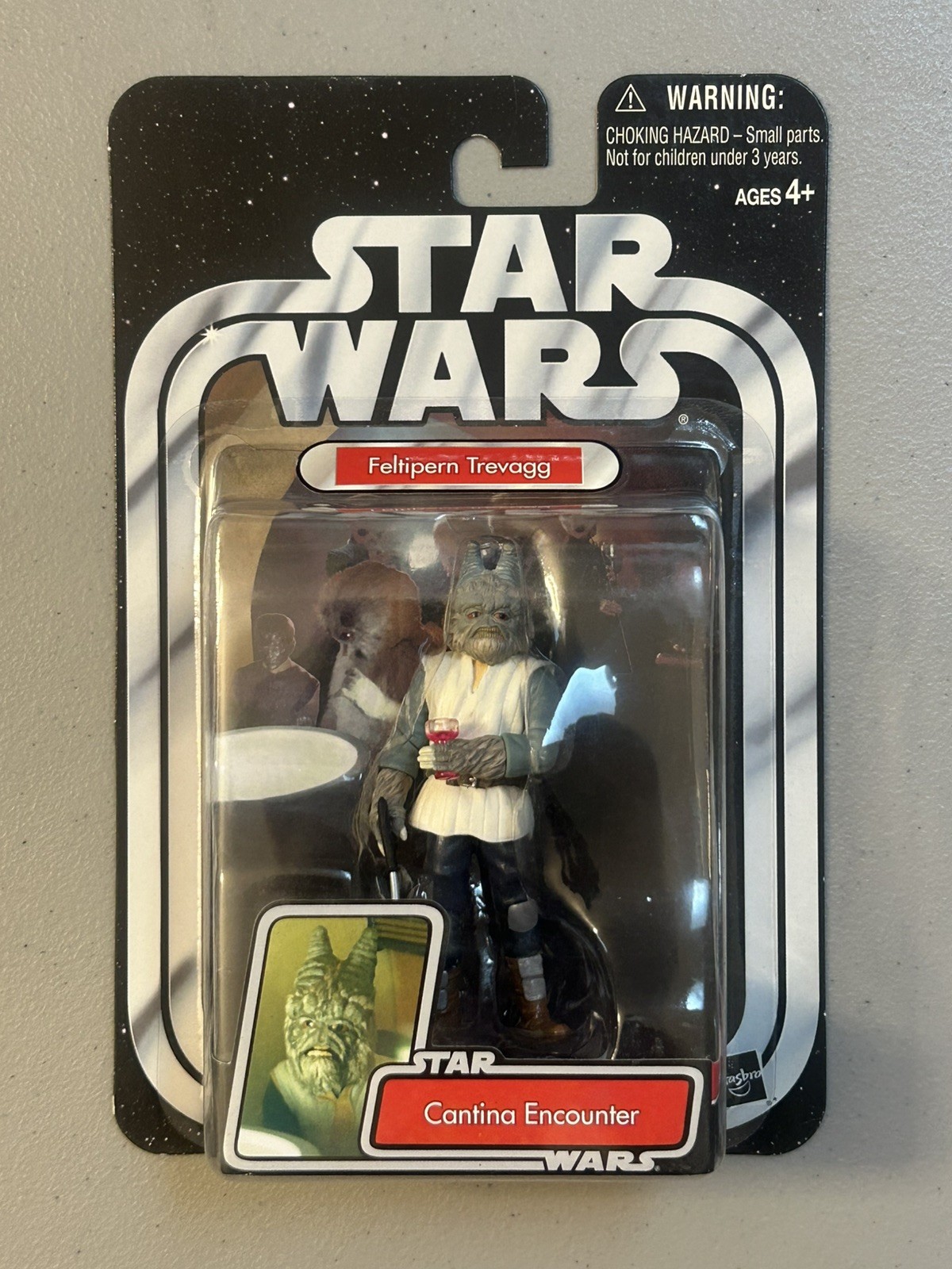 Star Wars Feltipern Trevagg 2004 Cantina Incontro Trilogia Collezione 6 PRISTINE