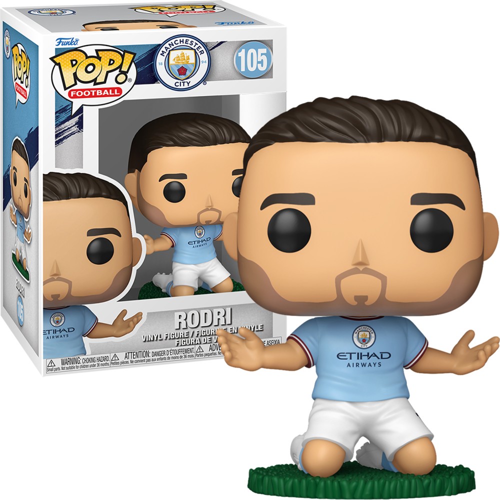Funko POP! Manchester City Rodri Football Vinyl Collectible Figure 105