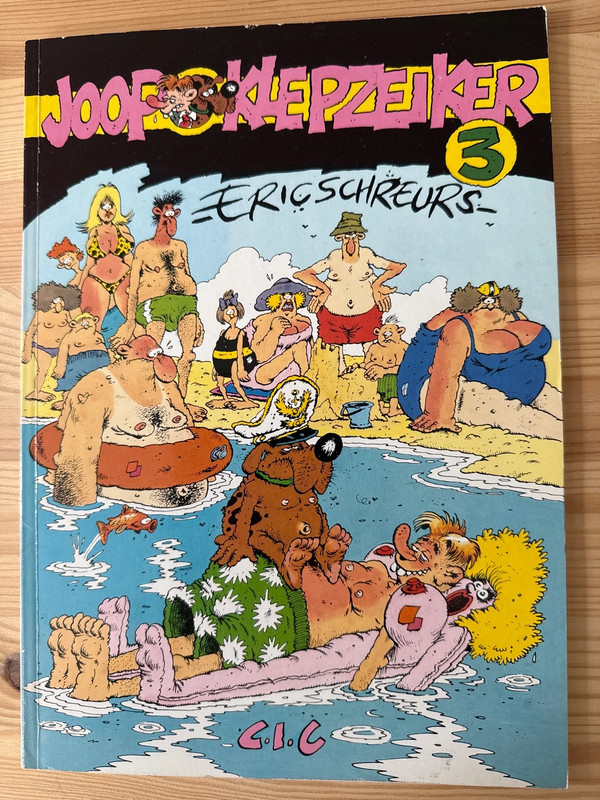 Joop Klepzeiker stripboek