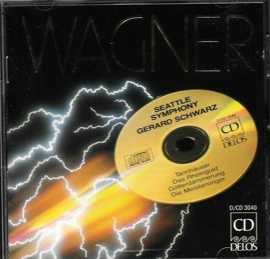 GERARAD SCHWARZ - Wagner - Seattle Symphony DELOS CD