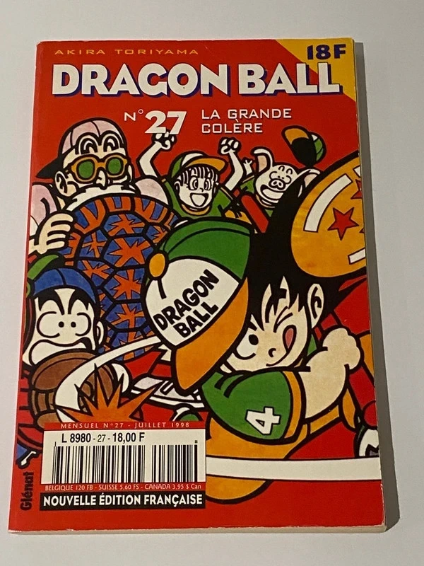 Titre : Dragon Ball Tome 27 La Grande Colère - Edition Kiosque Glénat 1998