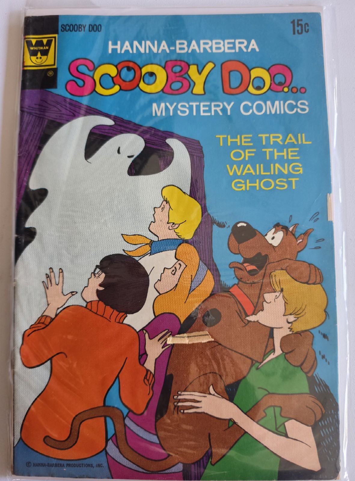 SCOOBY DOO MYSTERY COMICS #17 GOLD KEY 1973 HANNA-BARBERA TRAIL OF WAILING GHOST