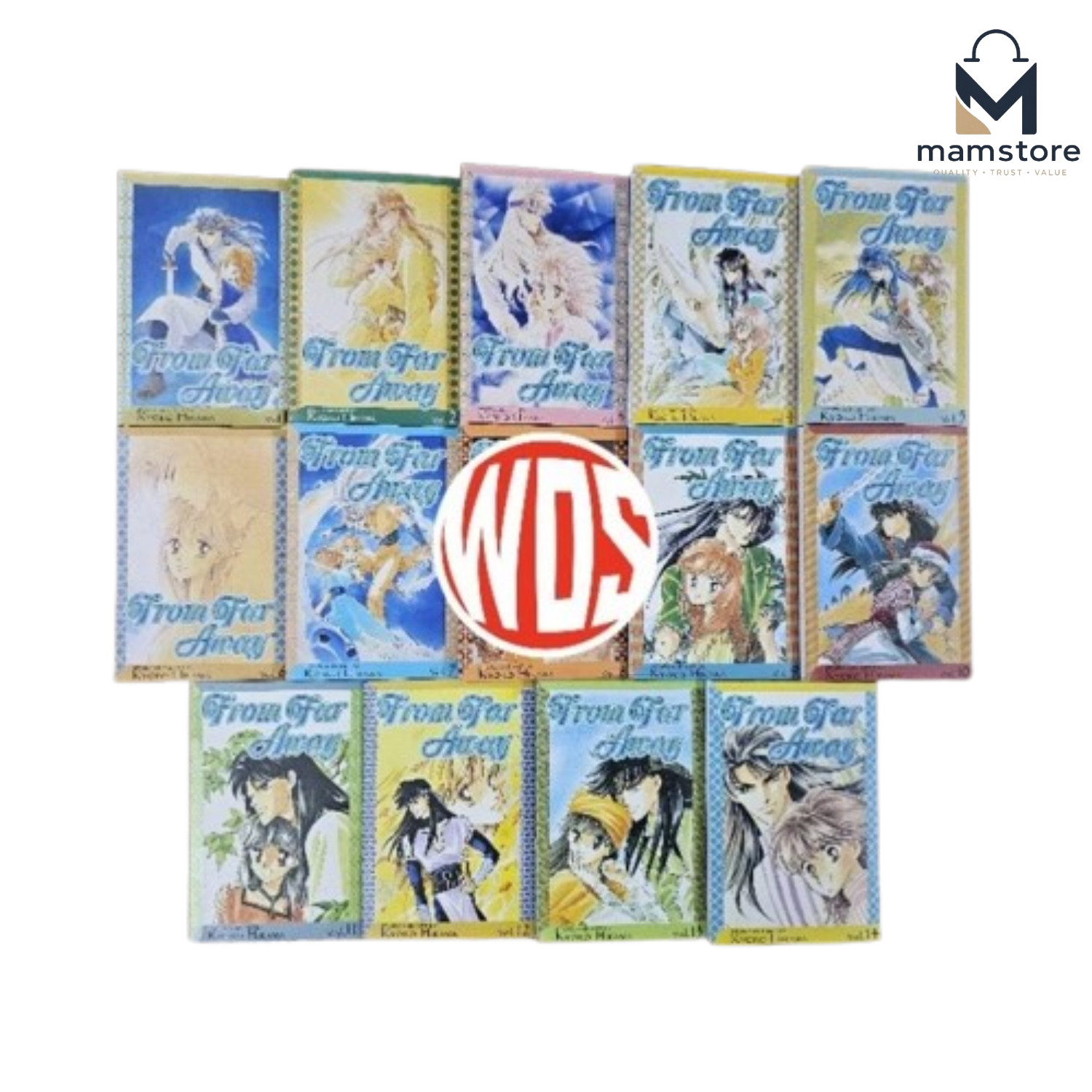 From Far Away manga inglese fumetto set completo di Kyoko Hikawa volume 1-14