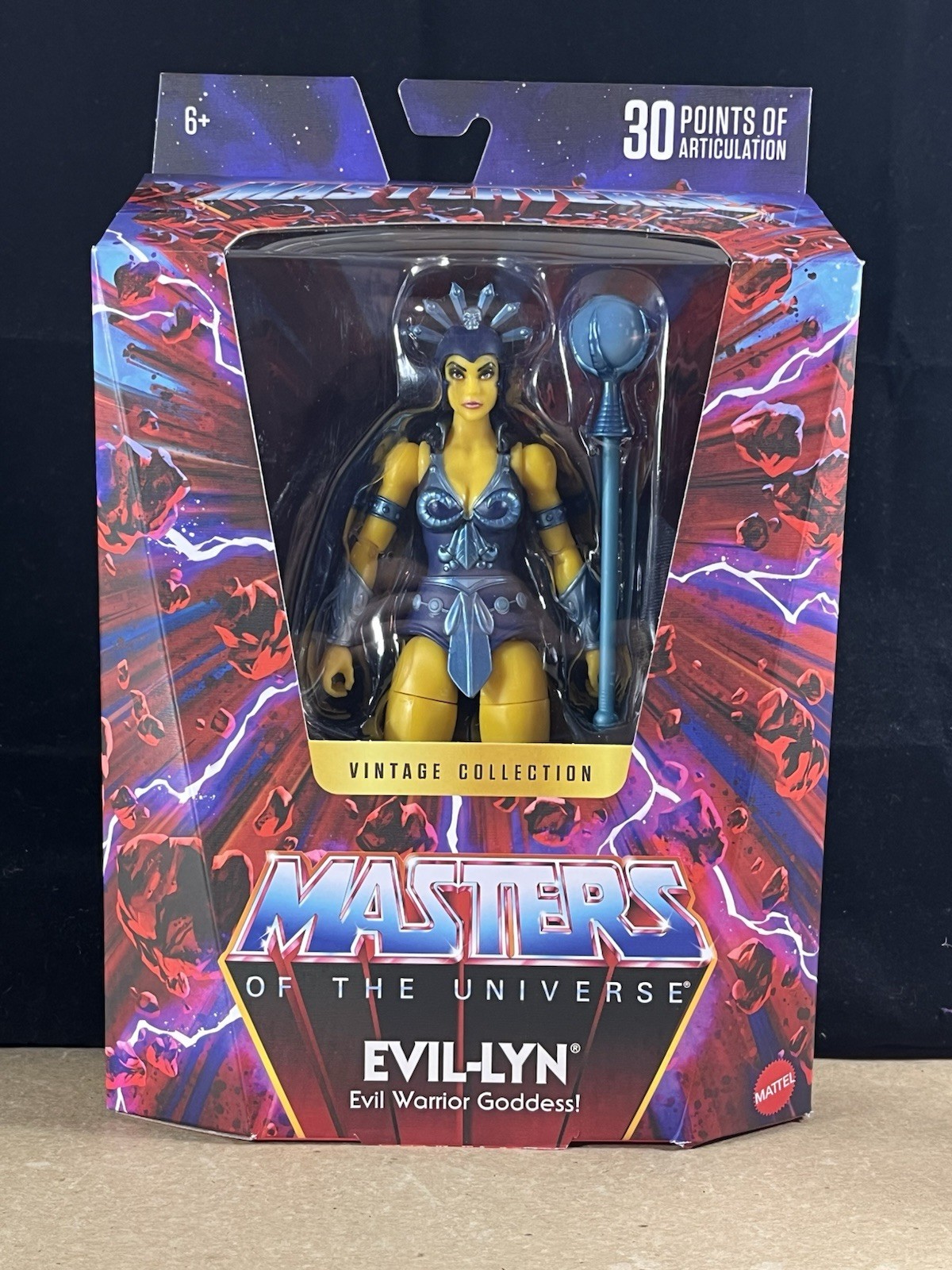 Masters of the Universe Masterverse Vintage Collezione EVIL-LYN Figure MotU
